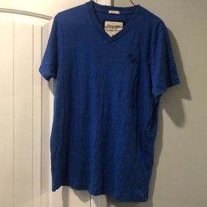 Abercrombie blue muscle shirt size XL
